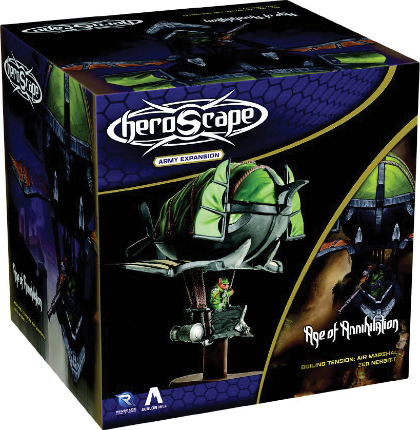 Heroscape: Air Marshal Zed Nesbitt Army Expansion